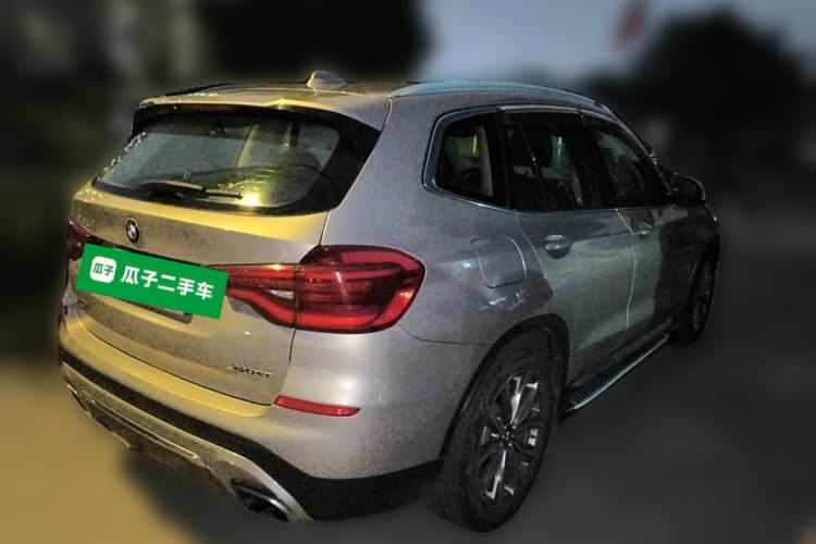 Used BMW X3 2019 xDrive25i Luxury Package Rear Right 45 Deg