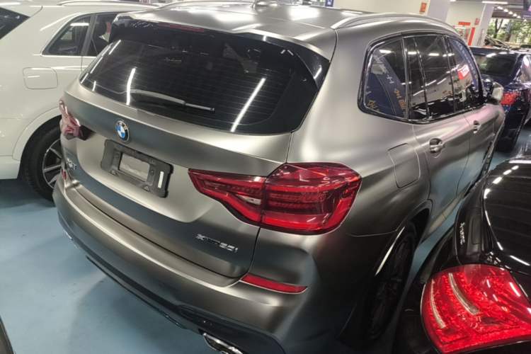 Used BMW X3 2019 xDrive30i Leading Model M Sport Package Rear Right 45 Deg