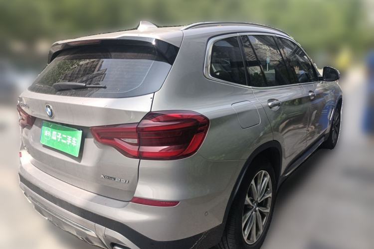 Used BMW X3 2019 xDrive25i Luxury Package Rear Right 45 Deg