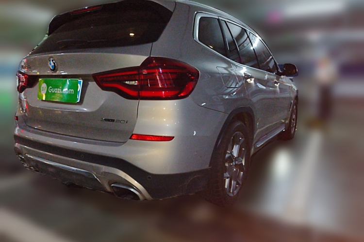 Used BMW X3 2019 xDrive28i Luxury Package Rear Right 45 Deg