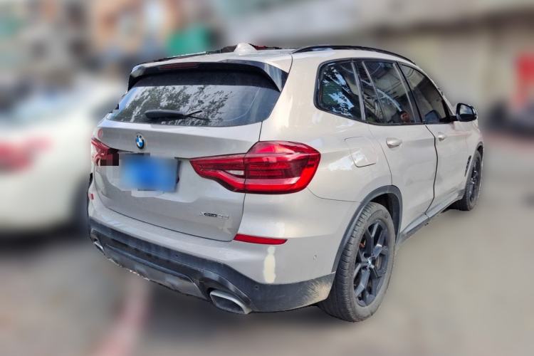Used BMW X3 2019 xDrive28i Luxury Package Rear Right 45 Deg