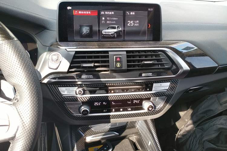 Used BMW X3 2019 xDrive30i Leading Model M Sport Package Audio And AC Panel
