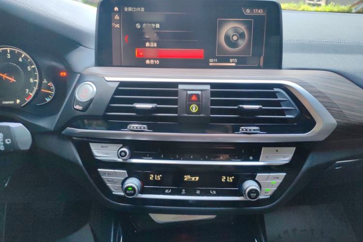 Used BMW X3 2019 xDrive28i Luxury Package Audio And AC Panel