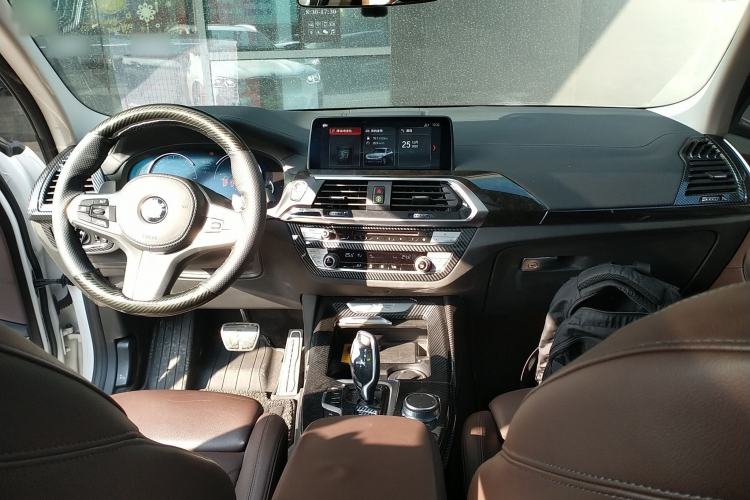 Used BMW X3 2019 xDrive30i Leading Model M Sport Package Center Console