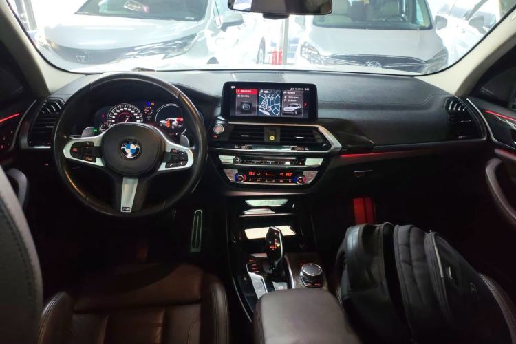 Used BMW X3 2019 xDrive30i Leading Model M Sport Package Center Console