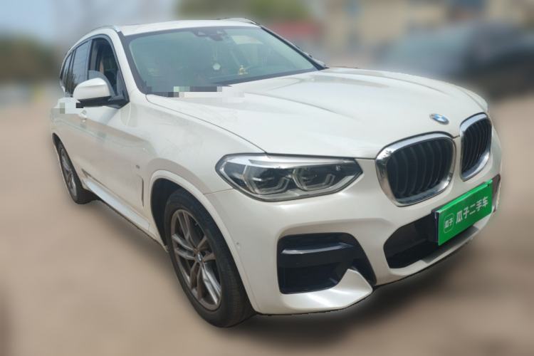 Used BMW X3 2019 xDrive28i M Sport Package Front Right 45 Deg