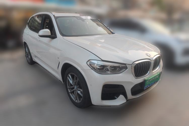Used BMW X3 2019 xDrive28i M Sport Package Front Right 45 Deg