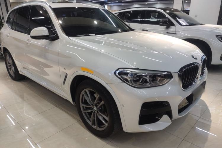 Used BMW X3 2019 xDrive25i M Sport Package Front Right 45 Deg