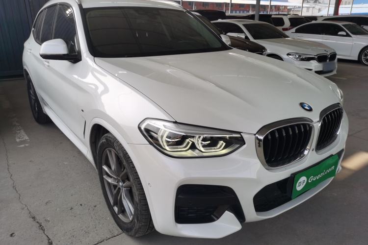 Used BMW X3 2019 xDrive25i M Sport Package Front Right 45 Deg