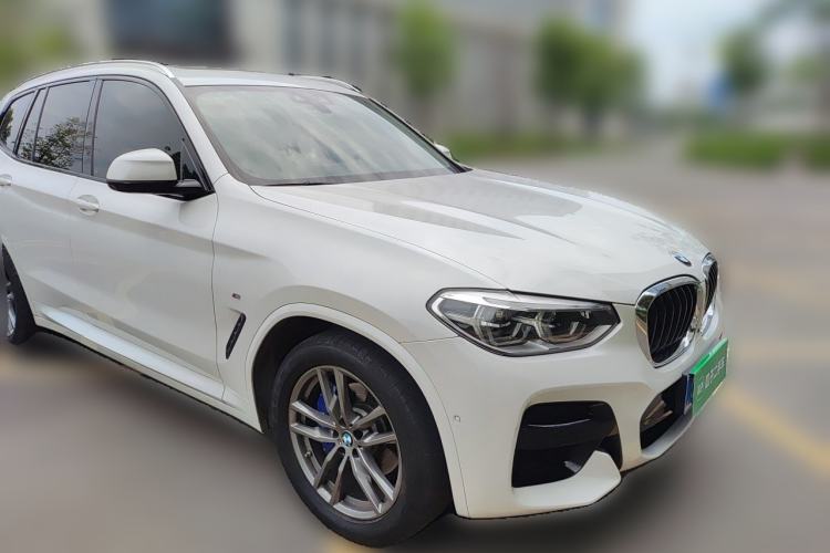 Used BMW X3 2019 xDrive25i M Sport Package Front Right 45 Deg