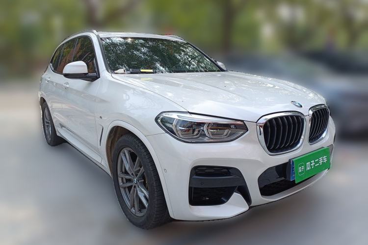 Used BMW X3 2019 xDrive25i M Sport Package Front Right 45 Deg