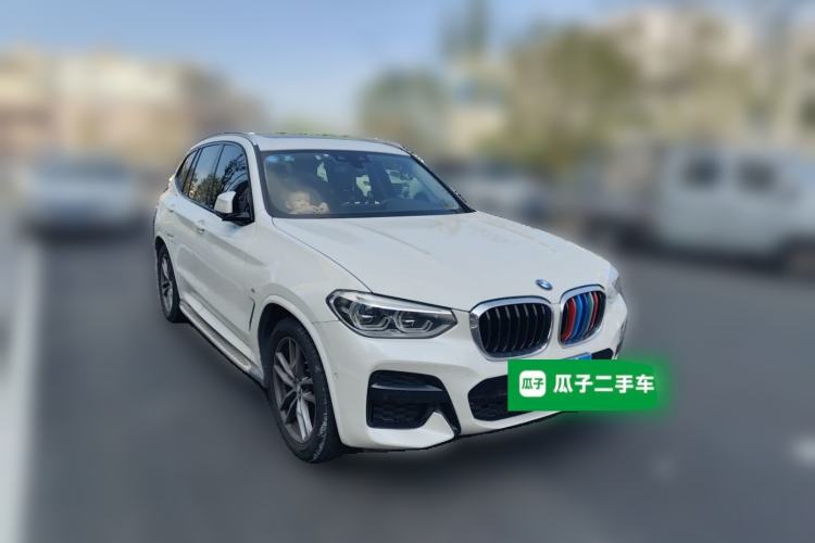 Used BMW X3 2019 xDrive28i M Sport Package Front Right 45 Deg