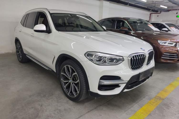 Used BMW X3 2019 xDrive25i Luxury Package Front Right 45 Deg