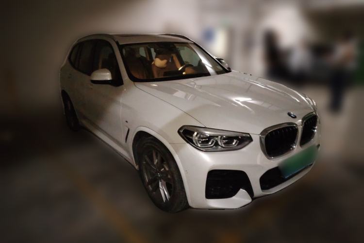 Used BMW X3 2019 xDrive25i M Sport Package Front Right 45 Deg