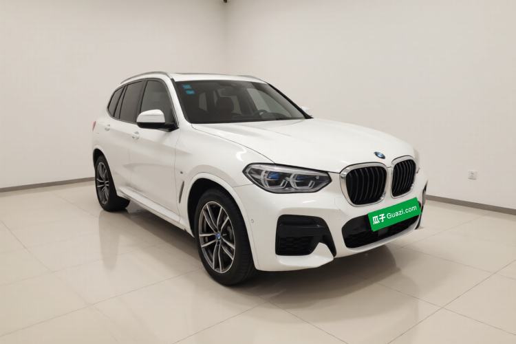 Used BMW X3 2019 xDrive28i M Sport Package Front Right 45 Deg