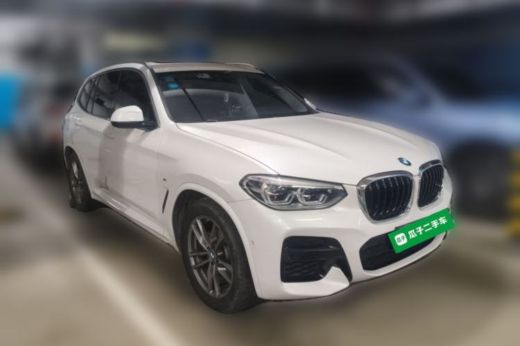 Used BMW X3 2019 xDrive28i M Sport Package Front Right 45 Deg