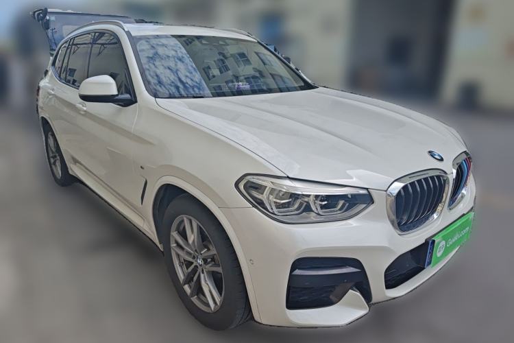 Used BMW X3 2019 xDrive25i M Sport Package Front Right 45 Deg