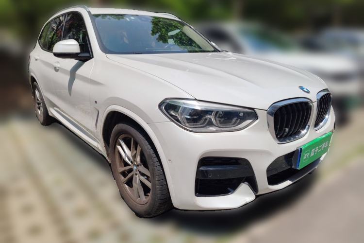 Used BMW X3 2019 xDrive28i M Sport Package Front Right 45 Deg