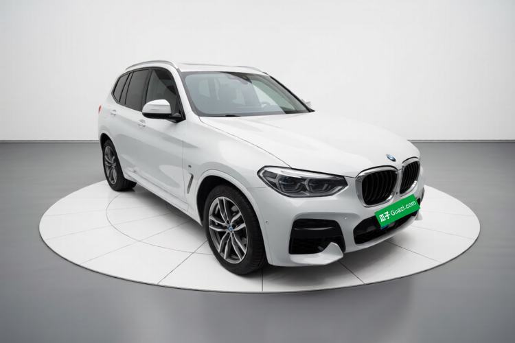 Used BMW X3 2019 xDrive25i M Sport Package Front Right 45 Deg