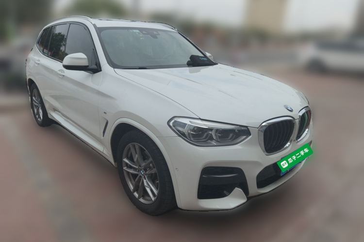 Used BMW X3 2019 xDrive25i M Sport Package Front Right 45 Deg