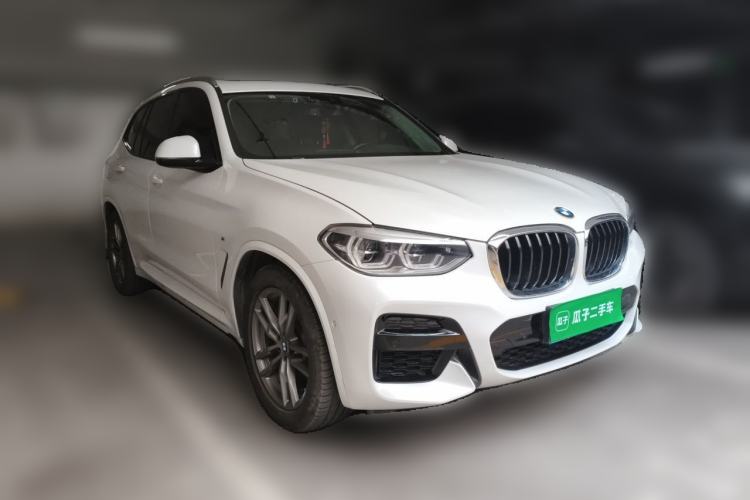 Used BMW X3 2019 xDrive28i M Sport Package Front Right 45 Deg