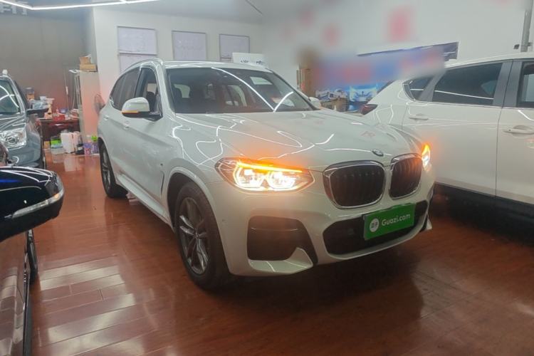 Used BMW X3 2019 xDrive28i M Sport Package Front Right 45 Deg