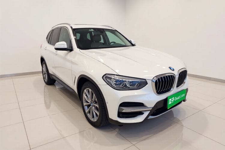 Used BMW X3 2019 xDrive25i Luxury Package Front Right 45 Deg