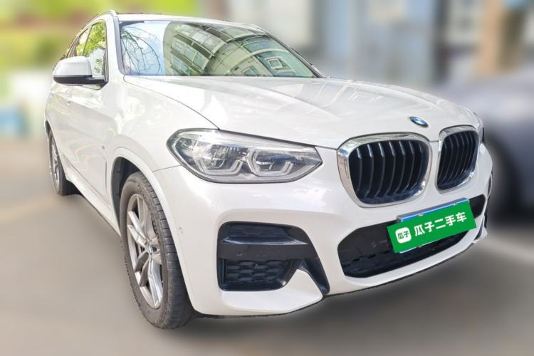 Used BMW X3 2019 xDrive25i M Sport Package Front Right 45 Deg