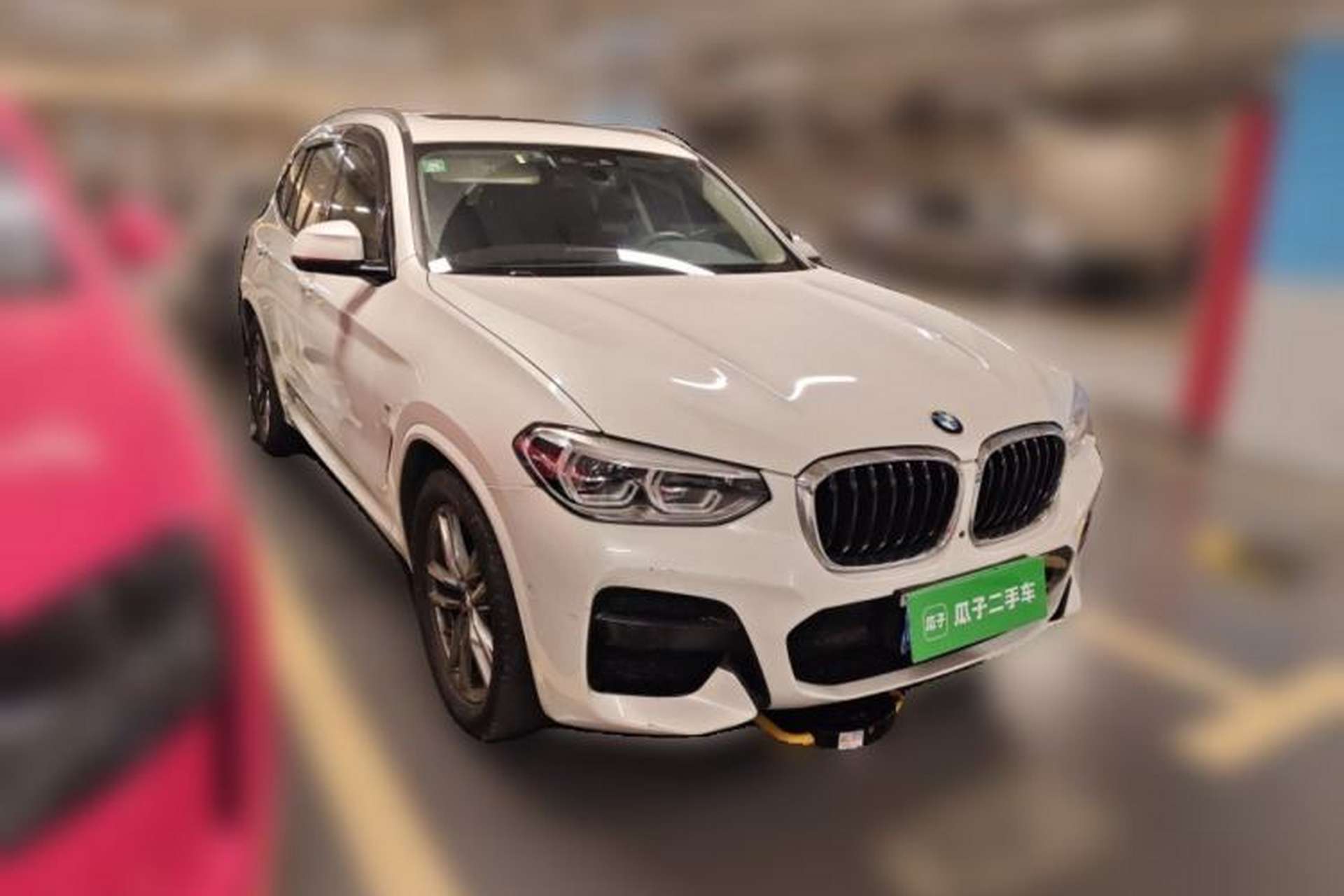 Used BMW X3 2019 xDrive28i M Sport Package Front Right 45 Deg