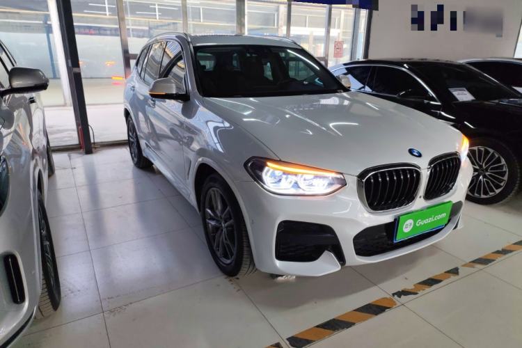 Used BMW X3 2019 xDrive30i Leading Model M Sport Package Front Right 45 Deg