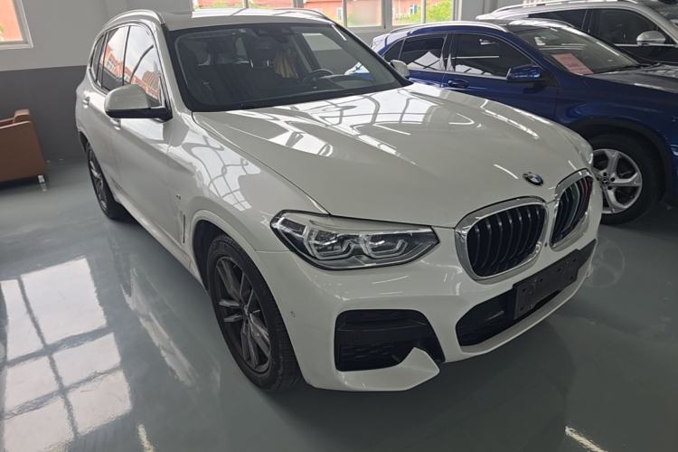 Used BMW X3 2019 xDrive28i M Sport Package Front Right 45 Deg