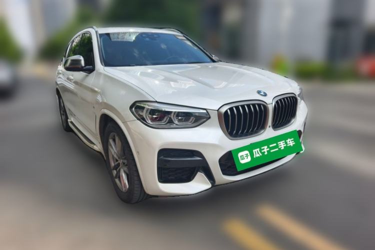 Used BMW X3 2019 xDrive28i M Sport Package Front Right 45 Deg