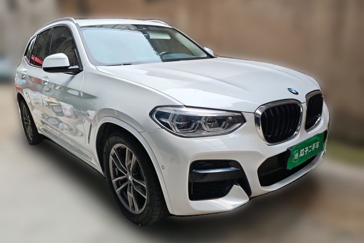 Used BMW X3 2019 xDrive25i M Sport Package Front Right 45 Deg