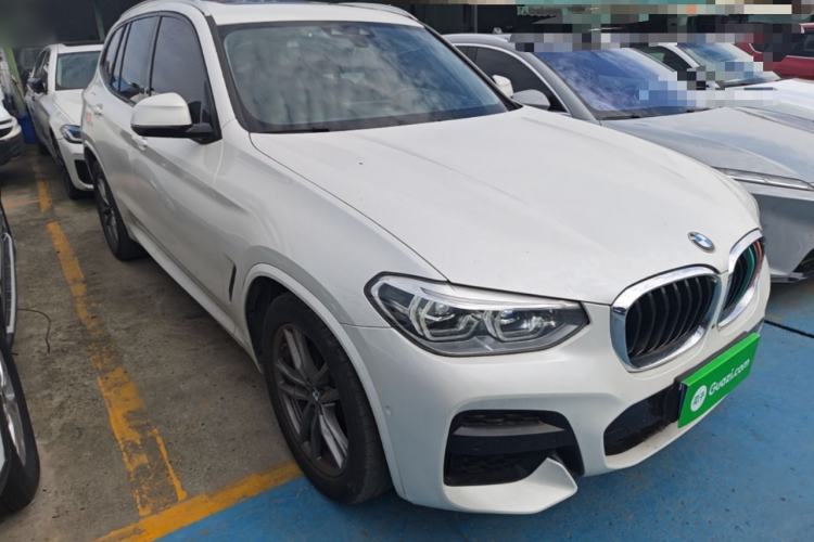 Used BMW X3 2019 xDrive28i M Sport Package Front Right 45 Deg