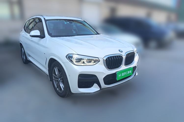 Used BMW X3 2019 xDrive28i M Sport Package Front Right 45 Deg