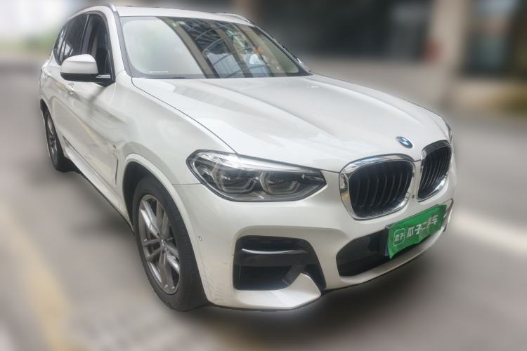 Used BMW X3 2019 xDrive25i M Sport Package Front Right 45 Deg