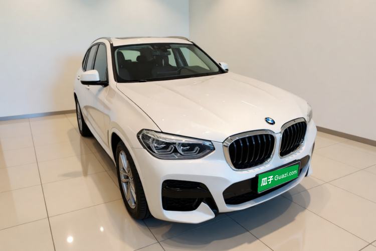 Used BMW X3 2019 xDrive28i M Sport Package Front Right 45 Deg