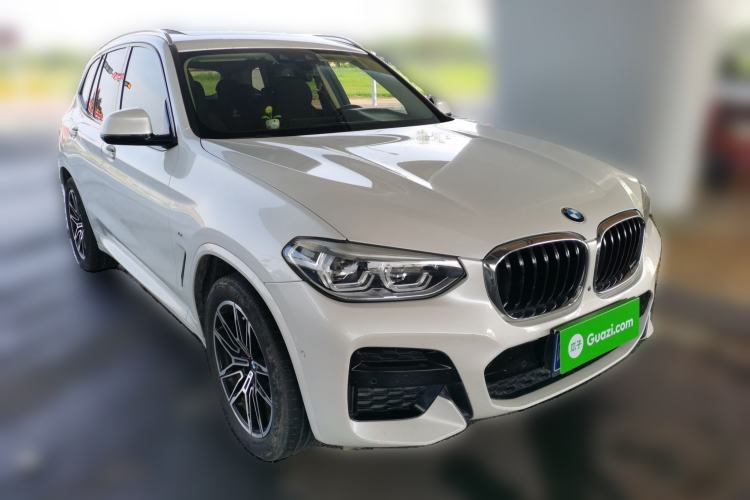 Used BMW X3 2019 xDrive25i M Sport Package Front Right 45 Deg