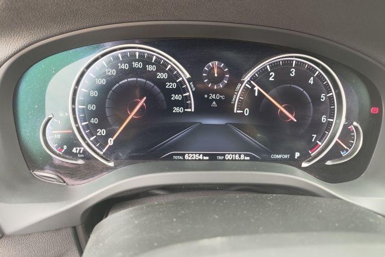 Used BMW X3 2019 xDrive28i M Sport Package Odometer Close Up