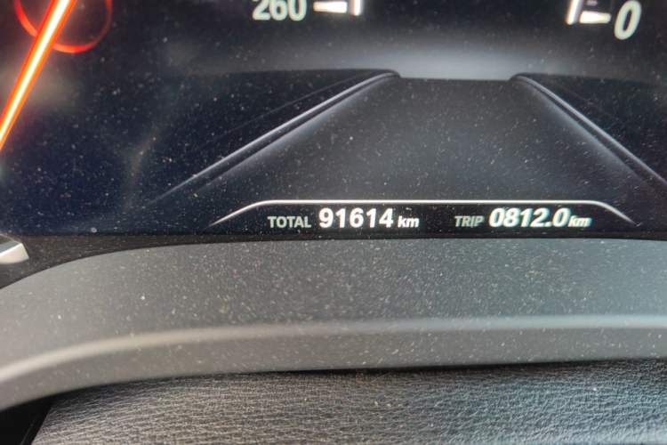 Used BMW X3 2019 xDrive28i M Sport Package Odometer Close Up