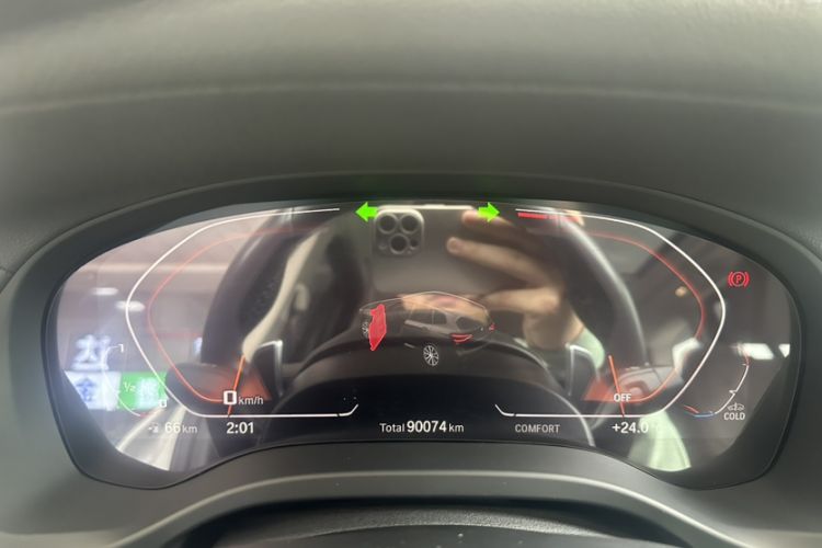 Used BMW X3 2019 xDrive28i M Sport Package Odometer Close Up