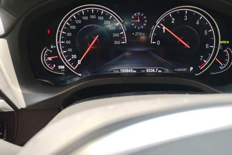 Used BMW X3 2019 xDrive28i M Sport Package Odometer Close Up