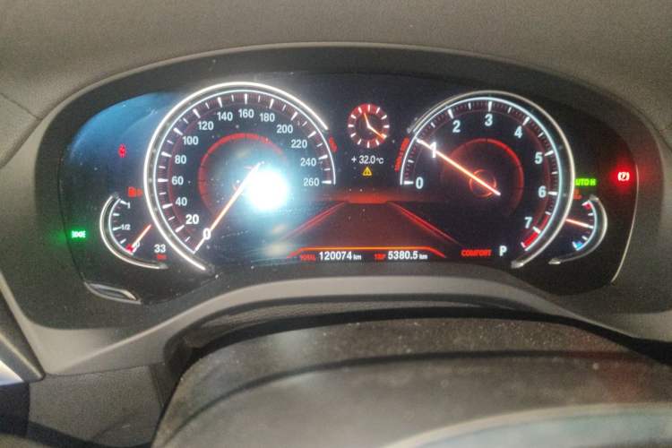 Used BMW X3 2019 xDrive28i M Sport Package Odometer Close Up