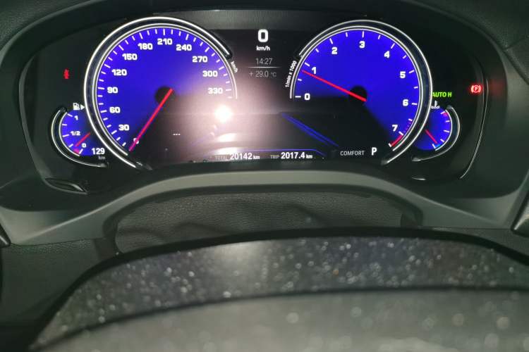 Used BMW X3 2019 xDrive28i M Sport Package Odometer Close Up