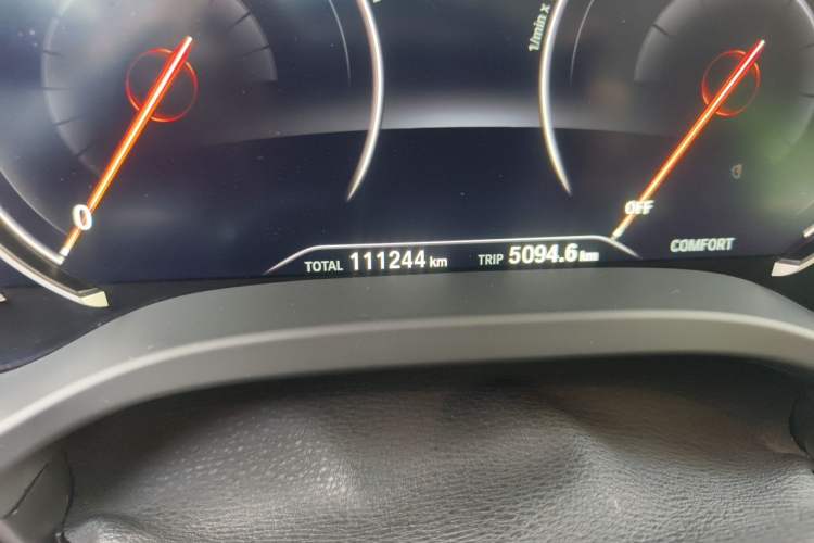 Used BMW X3 2019 xDrive28i M Sport Package Odometer Close Up