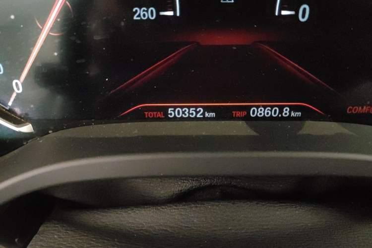Used BMW X3 2019 xDrive28i M Sport Package Odometer Close Up