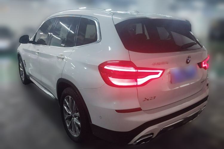 Used BMW X3 2019 xDrive25i Luxury Package Rear Left 45 Deg