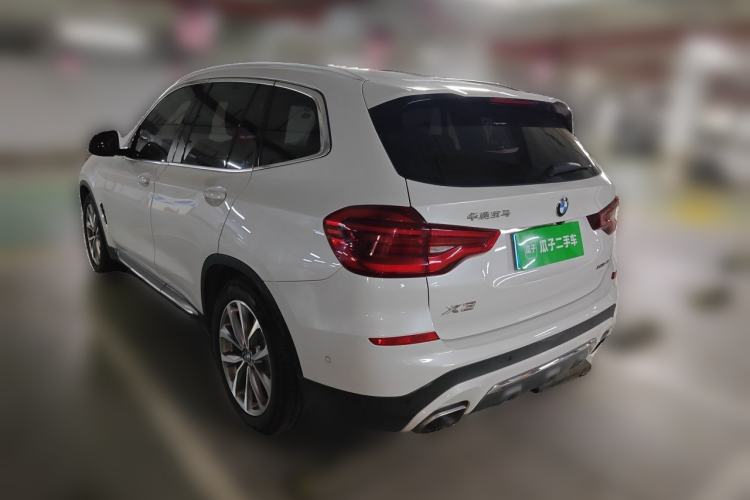 Used BMW X3 2019 xDrive25i Luxury Package Rear Left 45 Deg