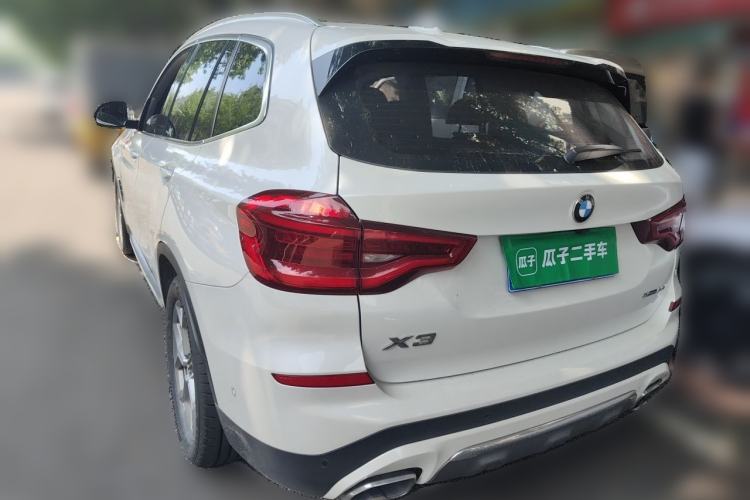 Used BMW X3 2019 xDrive28i Luxury Package Rear Left 45 Deg