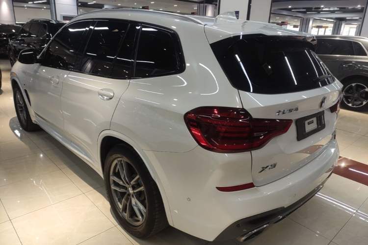 Used BMW X3 2019 xDrive25i M Sport Package Rear Left 45 Deg